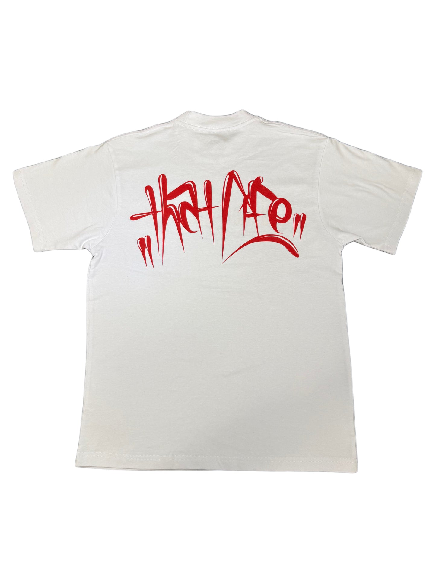 “..til the death of me” Tee - White/Red