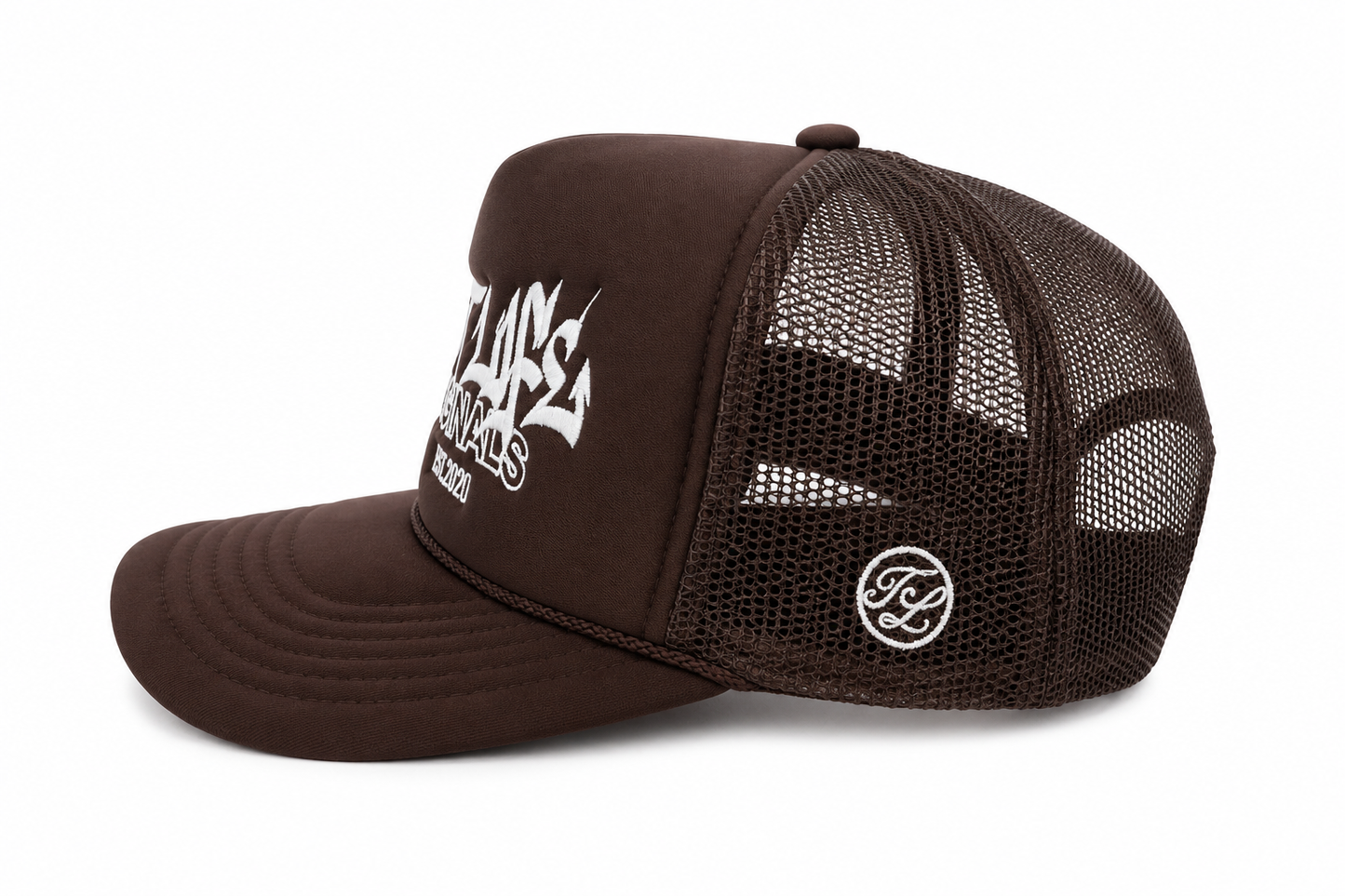 TLO Trucker Hat - Chocolate/White