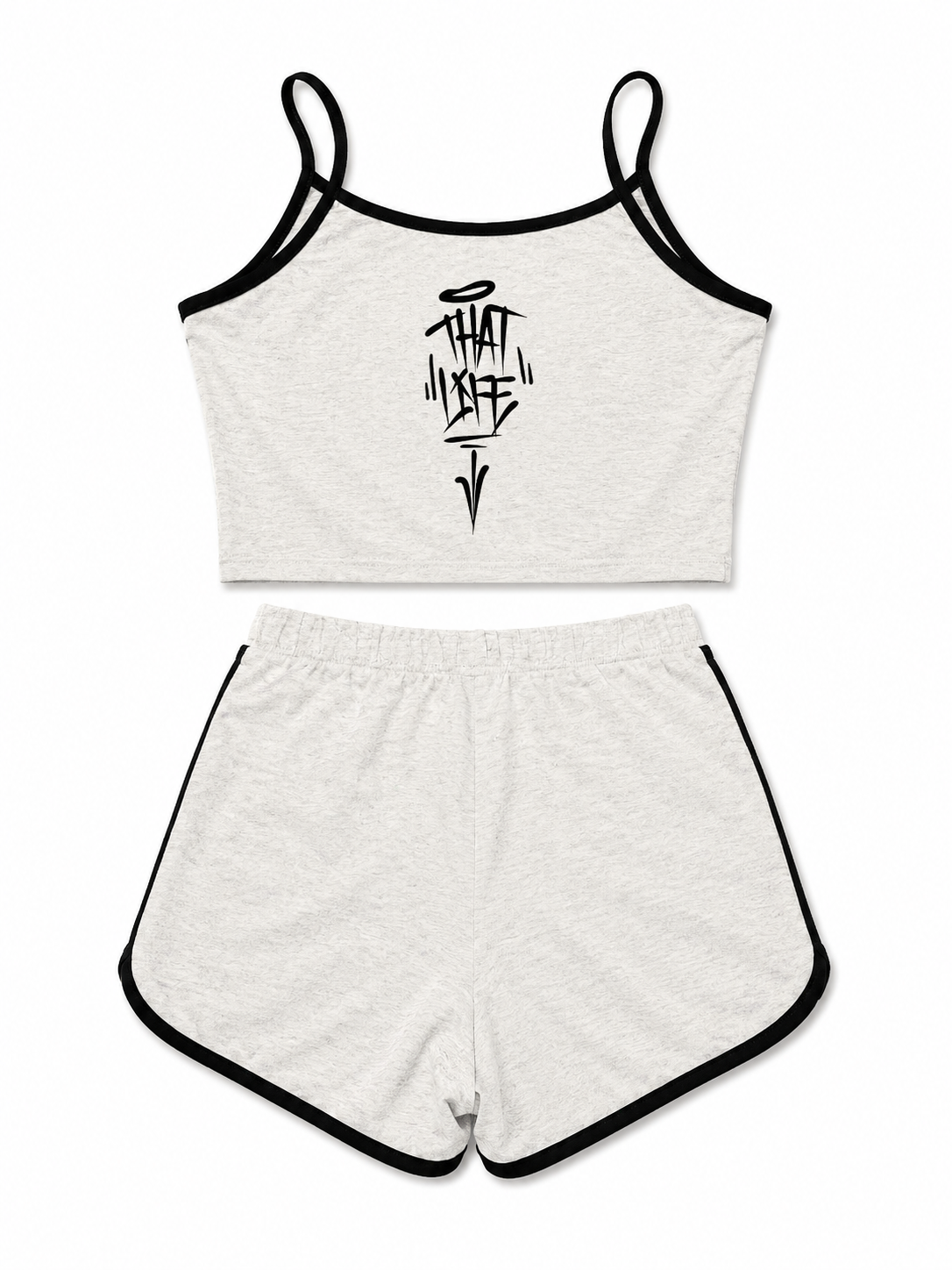 Ladies Summer Set - Gray/Black