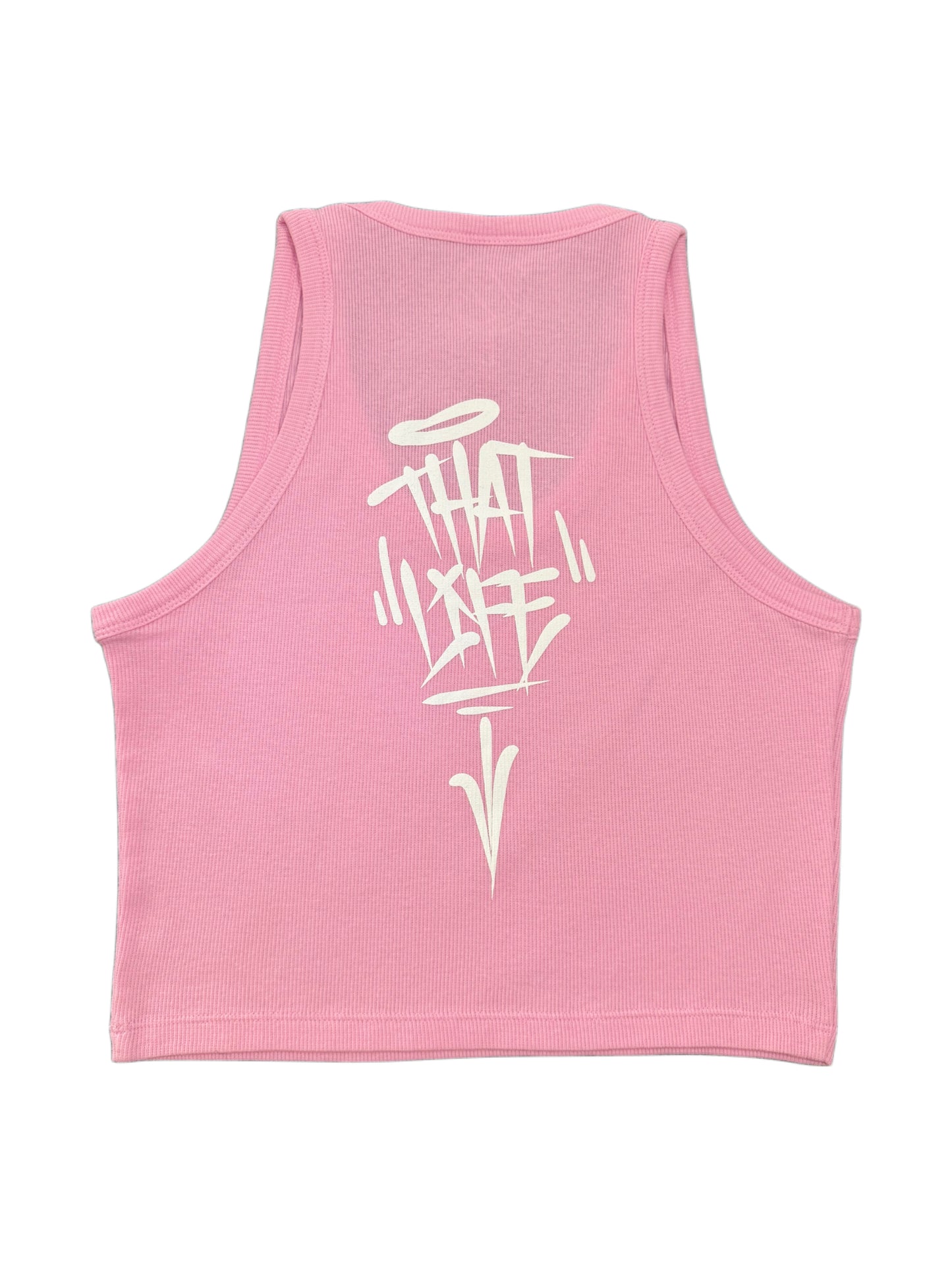 Women’s Cropped Tank Top - Pink