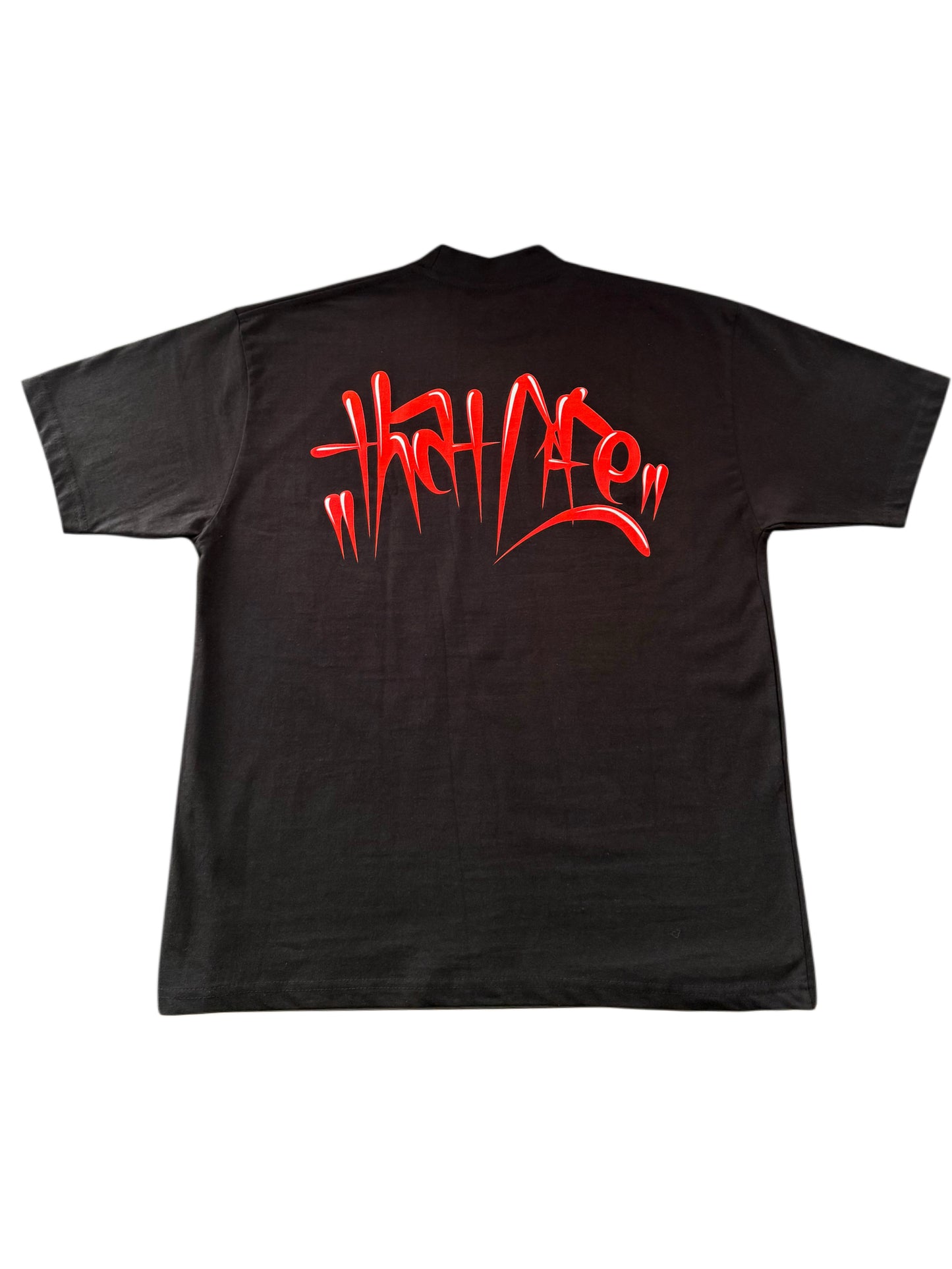 “..til the death of me” Tee - Black/Red