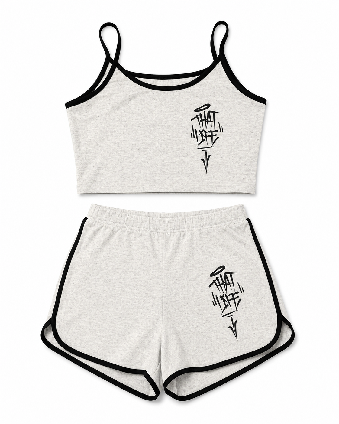 Ladies Summer Set - Gray/Black