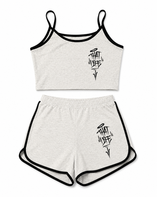 Ladies Summer Set - Gray/Black
