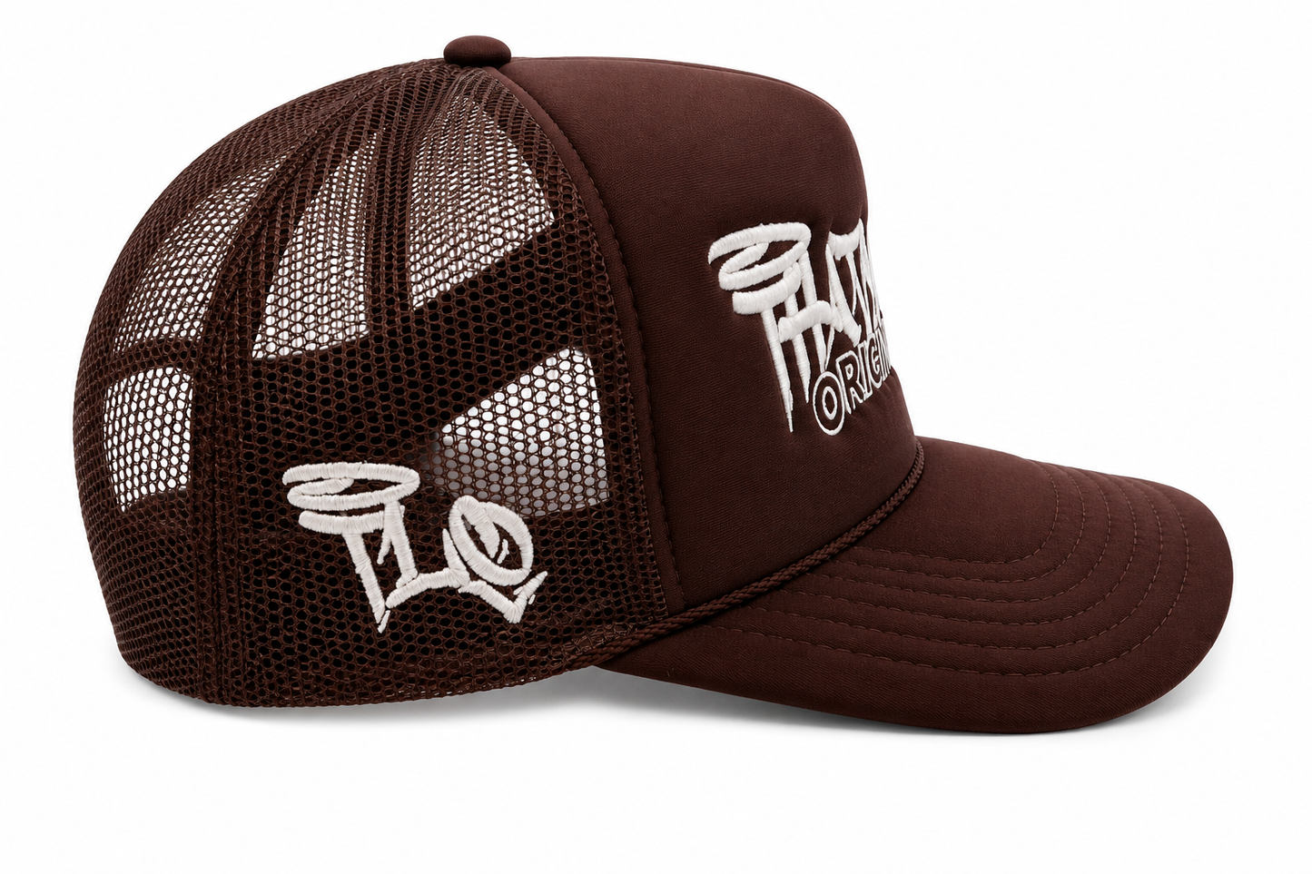 TLO Trucker Hat - Chocolate/White