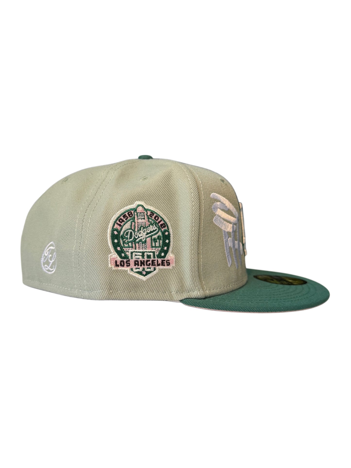 TLO X MLB Fitted - Money Green/Pink