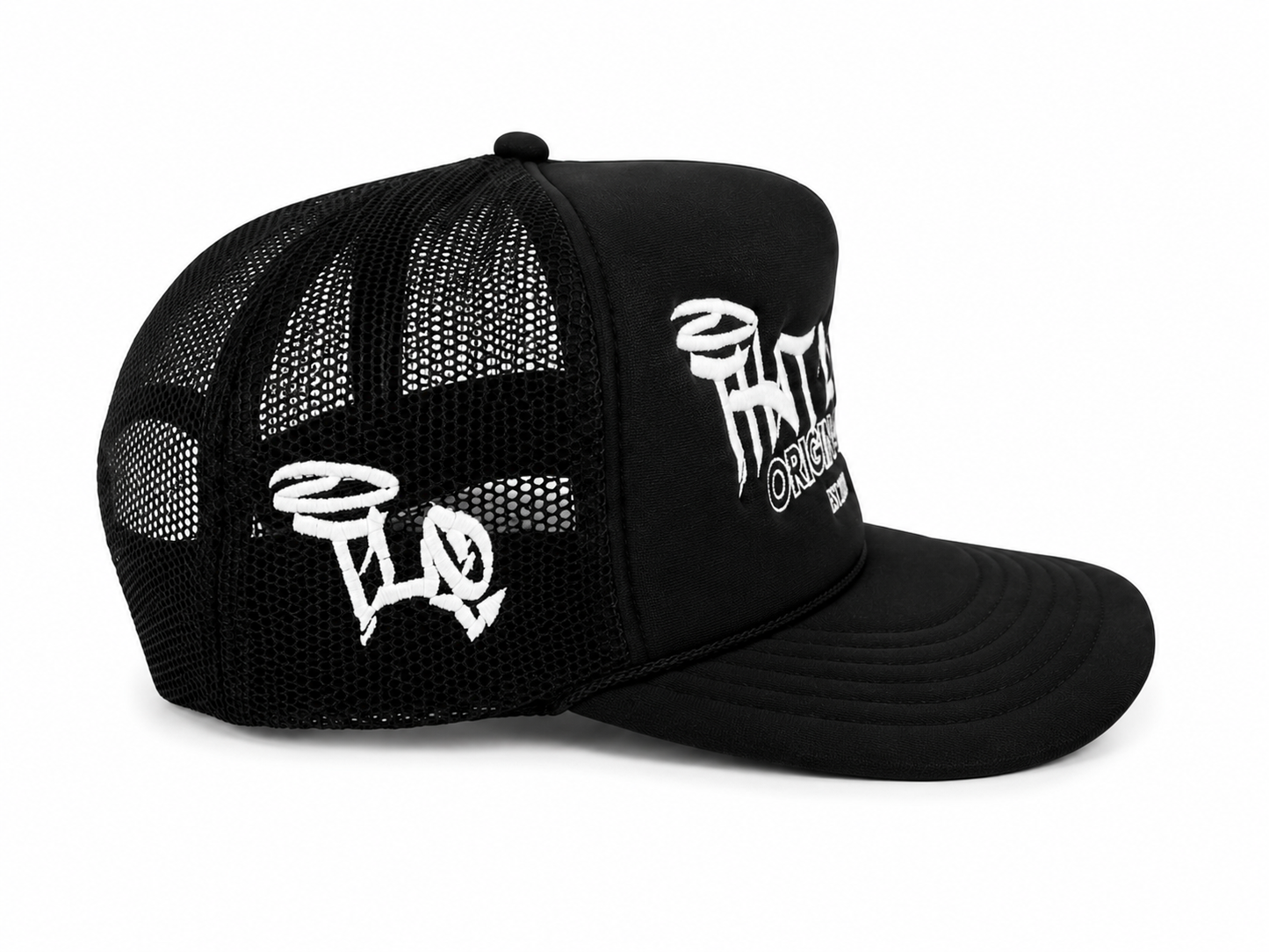 TLO Trucker Hat - Black/White
