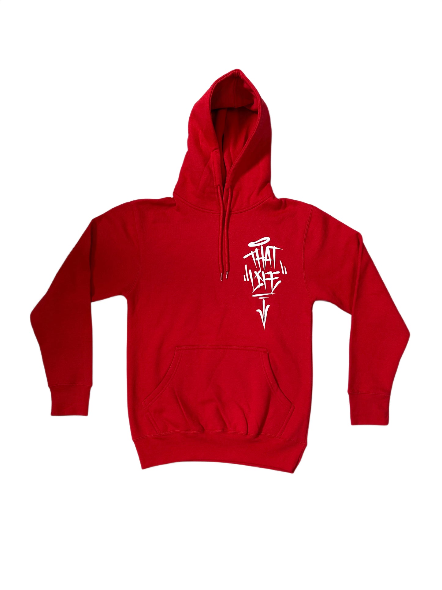 That Life Classic Hoodie - Red/White