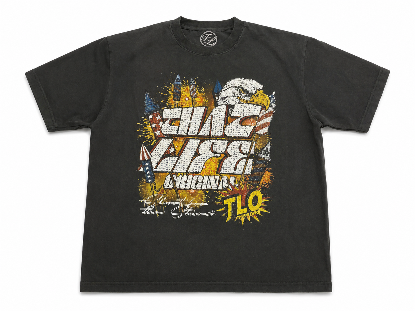 TLO Fireworks Tee - Black