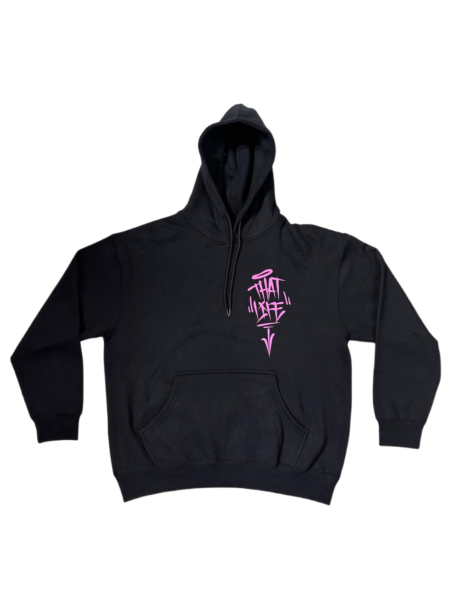 That Life Classic Hoodie - Black/Pink