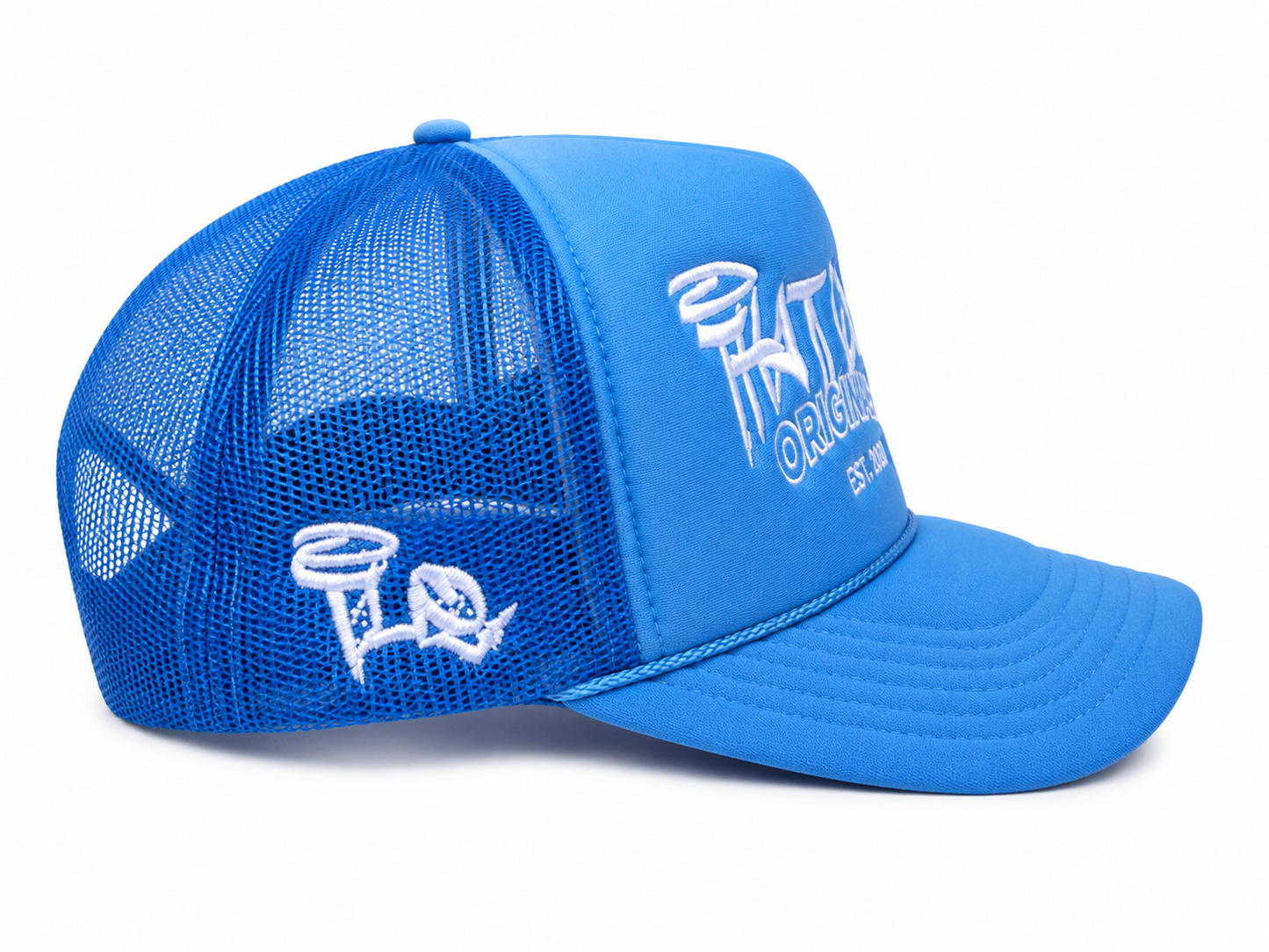TLO Trucker Hat - Sky Blue/White