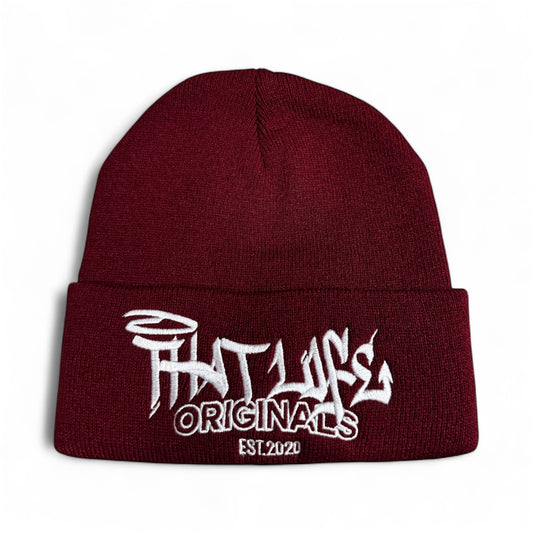 TL Originals Beanie - Maroon