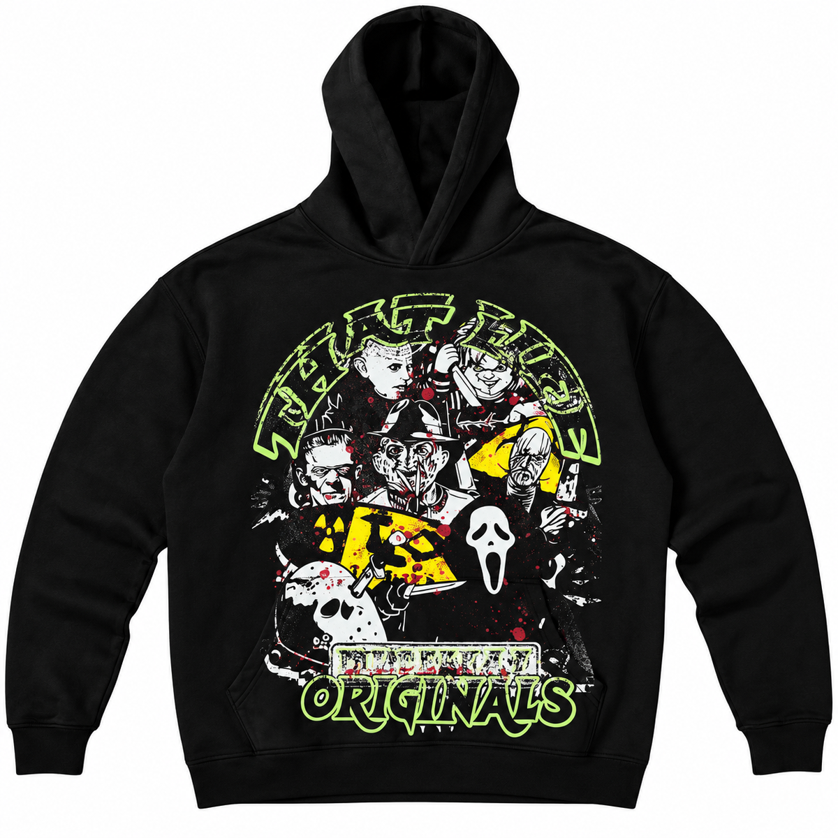 TL Halloween Graphic Hoodie - Black