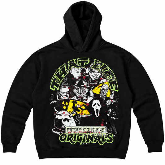 TL Halloween Graphic Hoodie - Black