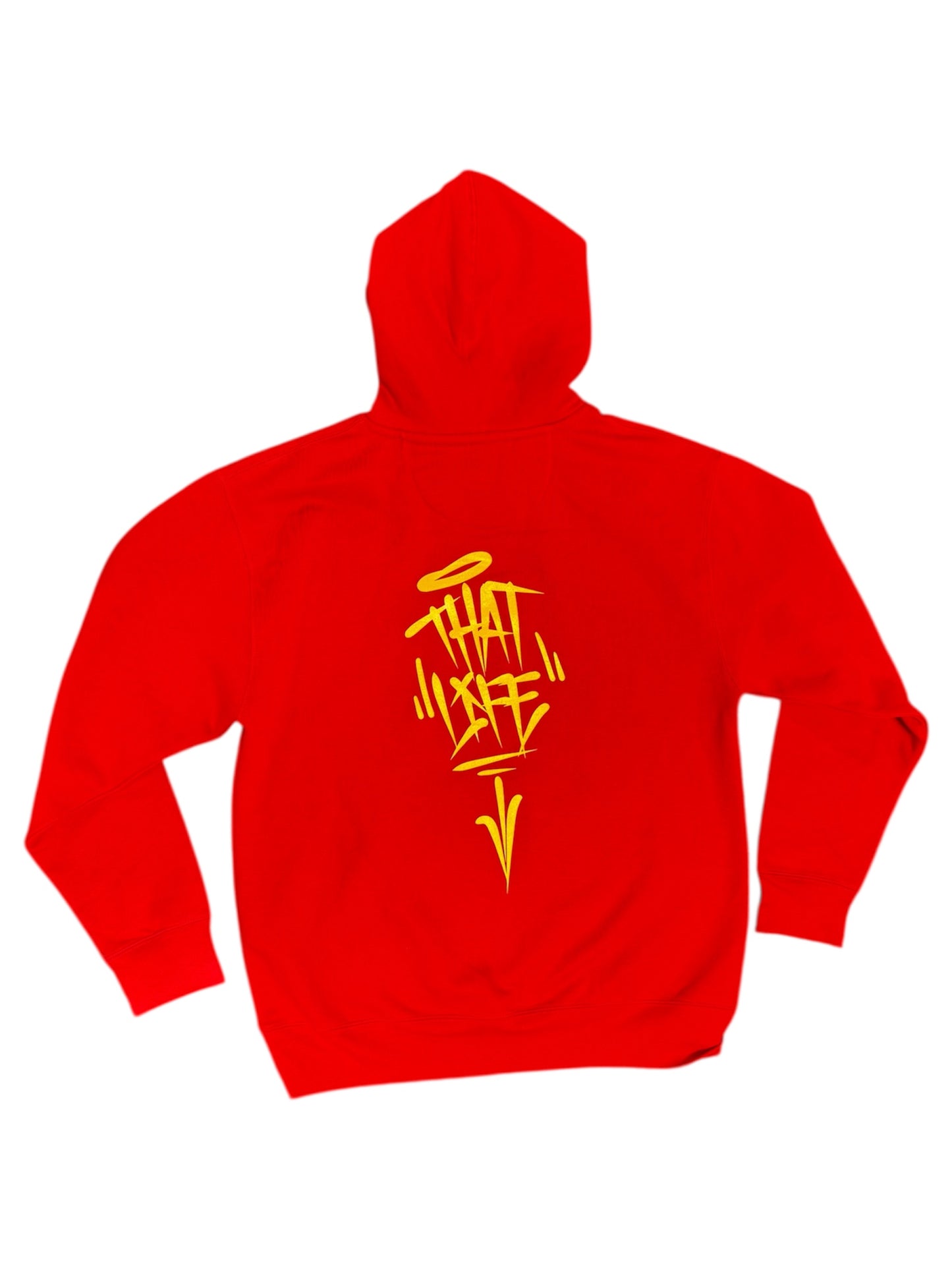 That Life Classic Hoodie - Red/Gold