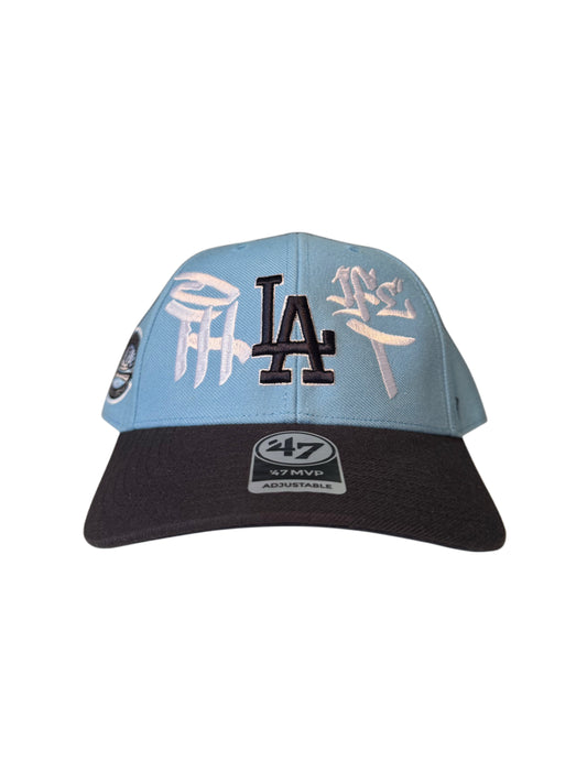 TLO X MLB SnapBack - Light Blue/Black