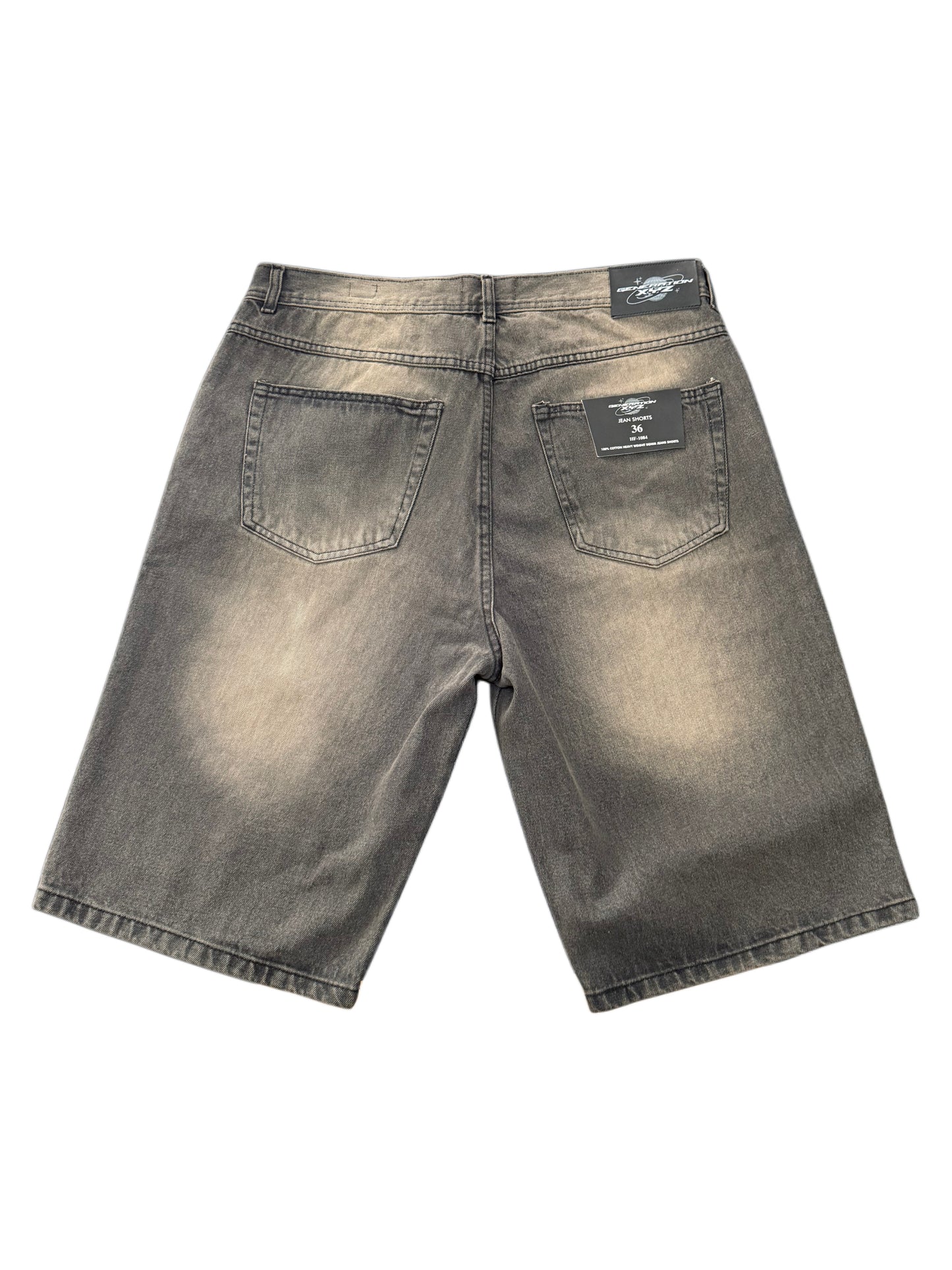 TLO X Generation XYZ Collab Denim Shorts - Graphite Wash