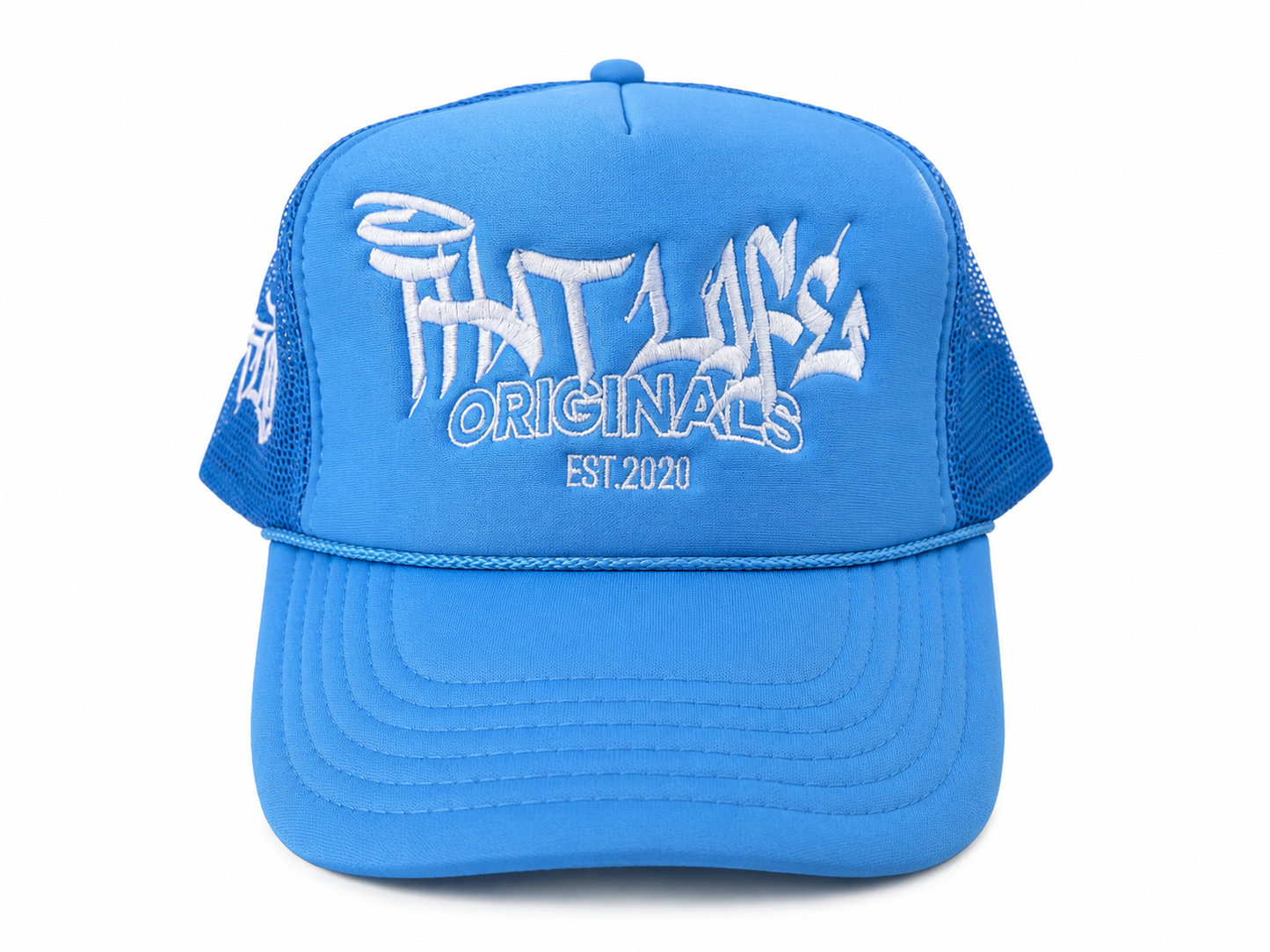 TLO Trucker Hat - Sky Blue/White