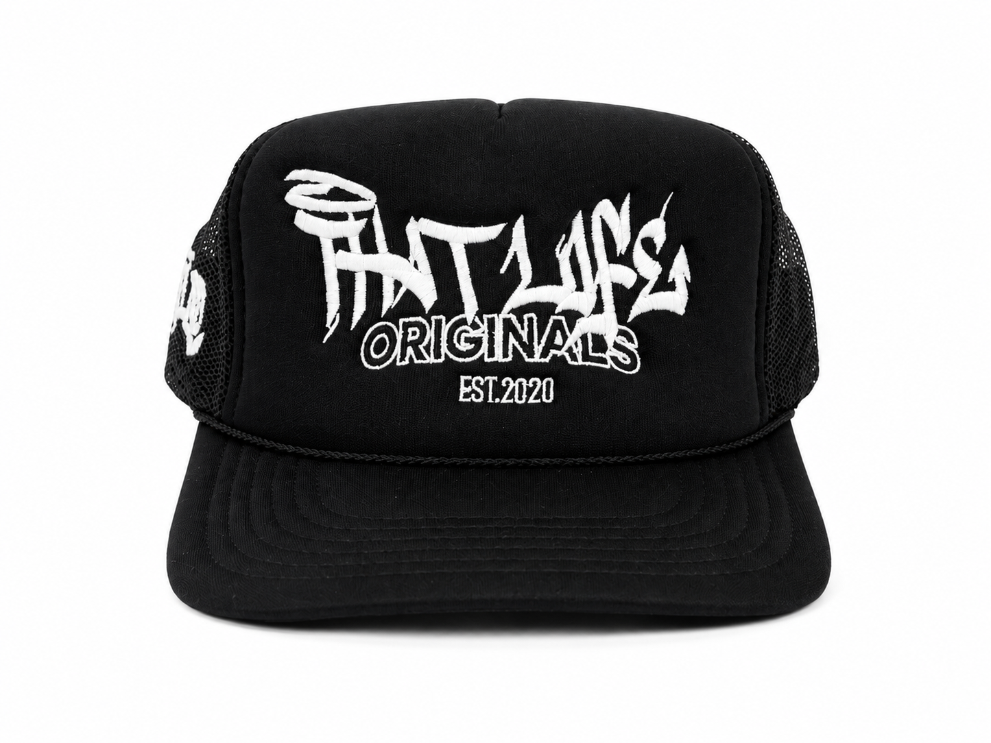 TLO Trucker Hat - Black/White