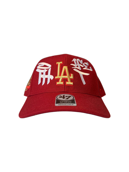 TLO X MLB SnapBack - Burgundy Red
