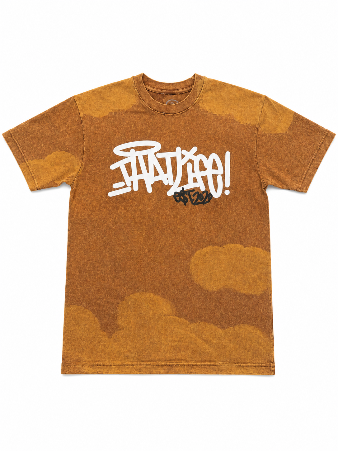 “The Art Of Not Quitting” Tee - Gold Paint/White & Black