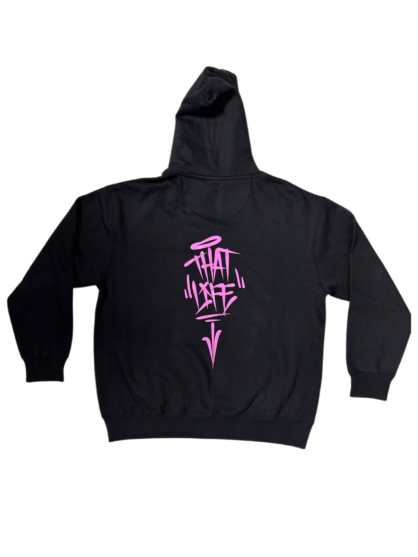 That Life Classic Hoodie - Black/Pink