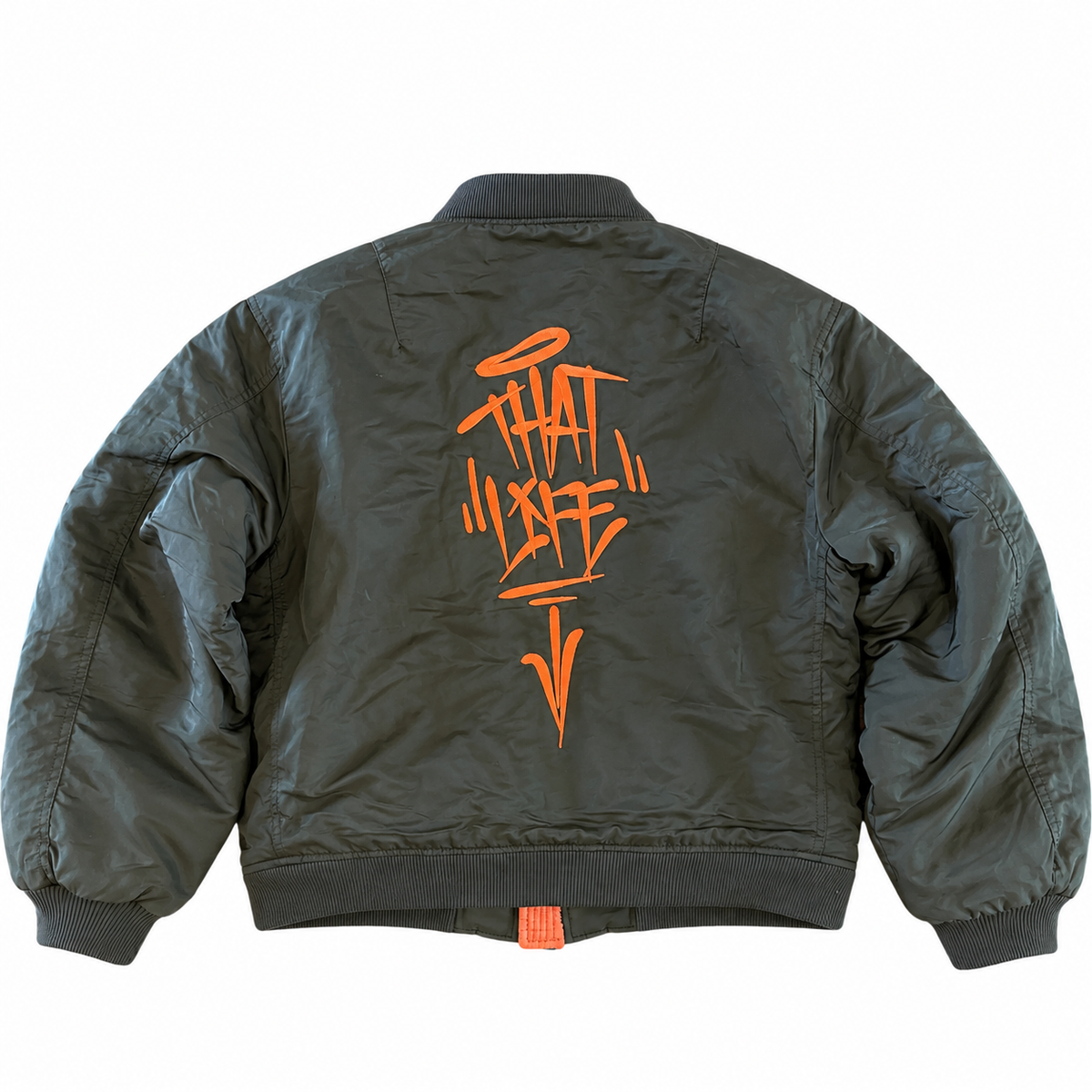 TL Bomber Jacket - Olive/Orange