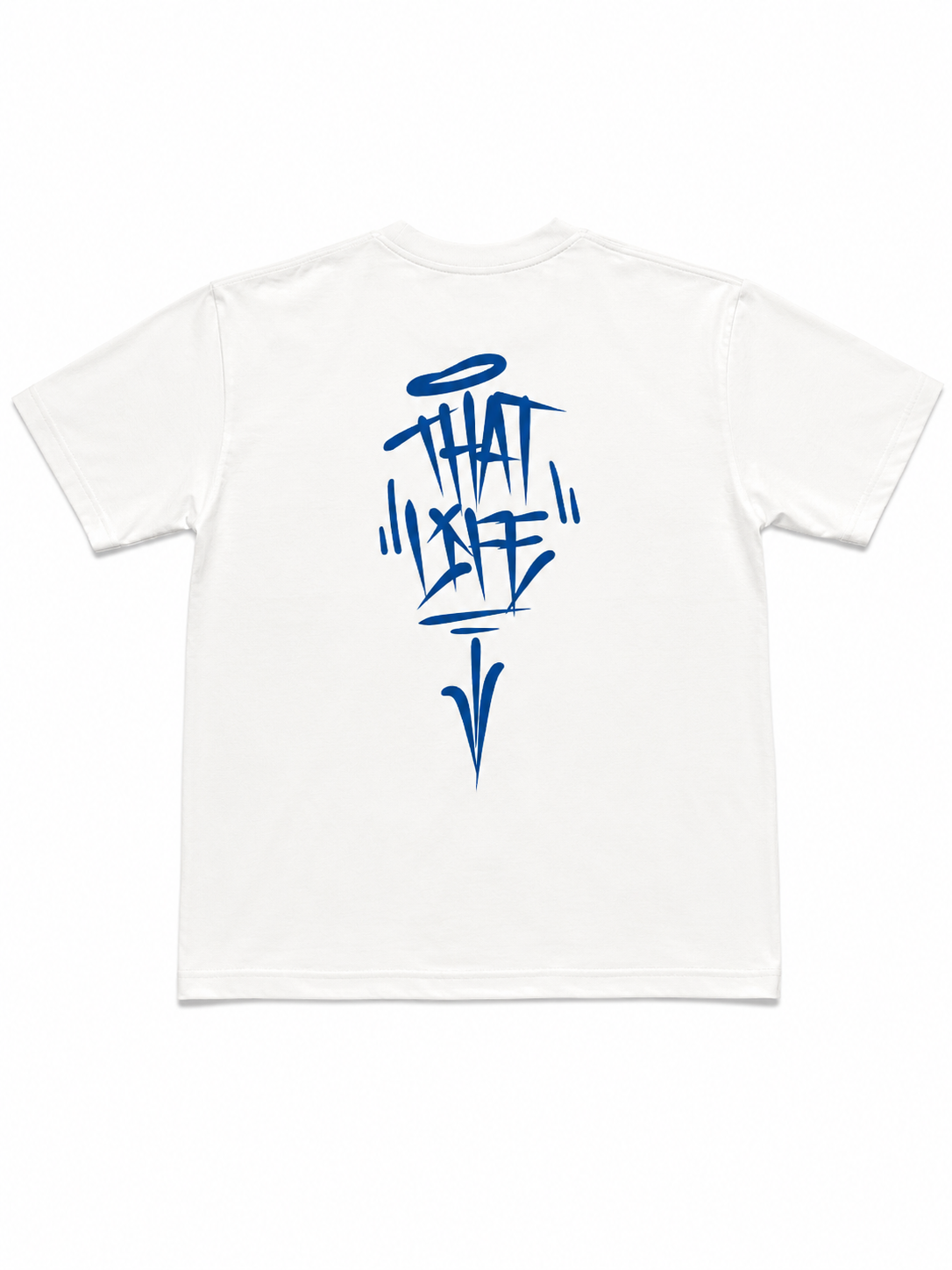 That Life Classic Tee - White/Royal Blue